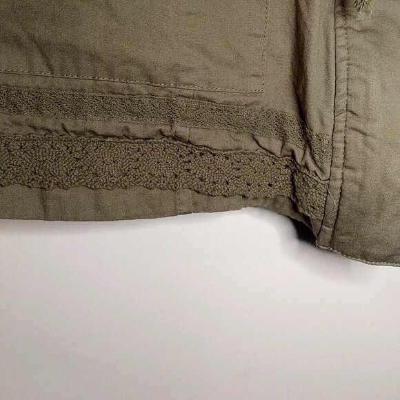 Venus Olive Green Cargo Jacket No Size M - Picture 11 of 13
